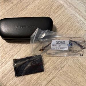 RBPilot Blue Light Blocking Reading Glasses - Black